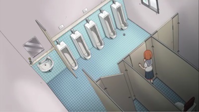 ちおちゃんの通学路 ５話 アニメ個人的感想 トイレからの脱出